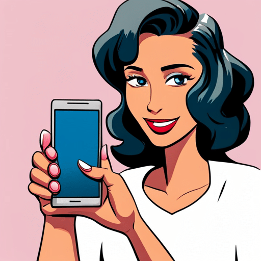 An image of a girl's phone screen with a message thread filled with heart emojis, smiley faces, and thumbs up emojis