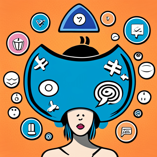 An image of a girl holding a phone, with a puzzled expression, surrounded by various communication icons (phone, message, email) floating around her head, symbolizing the confusion of a random snap and desire to stay connected