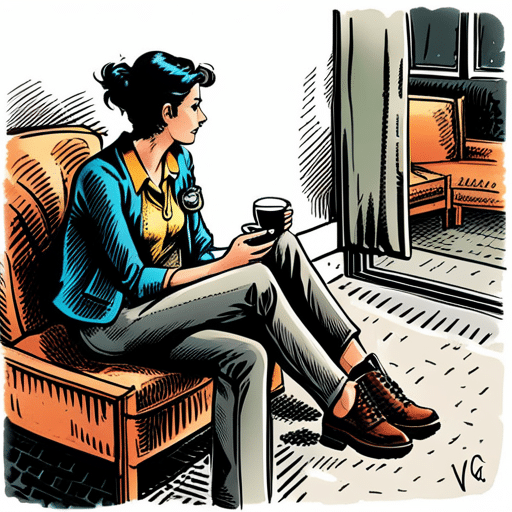  Capture an image of two individuals sitting closely side by side, legs touching intimately, conveying a sense of subtle connection and comfort