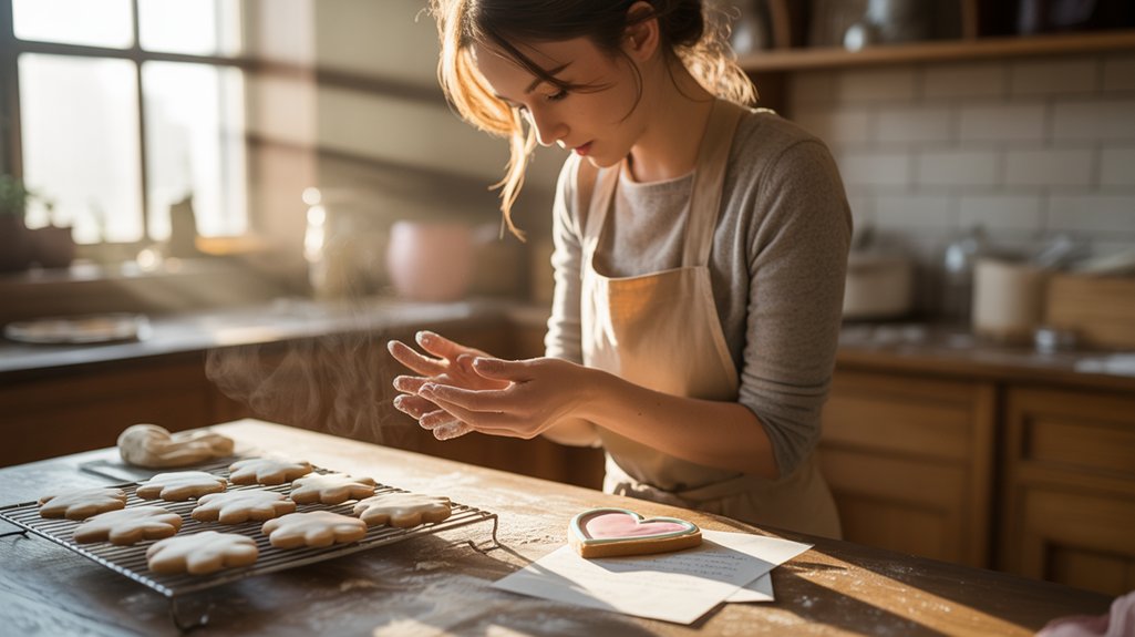 affectionate gesture of interest