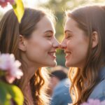 affectionate greeting gesture