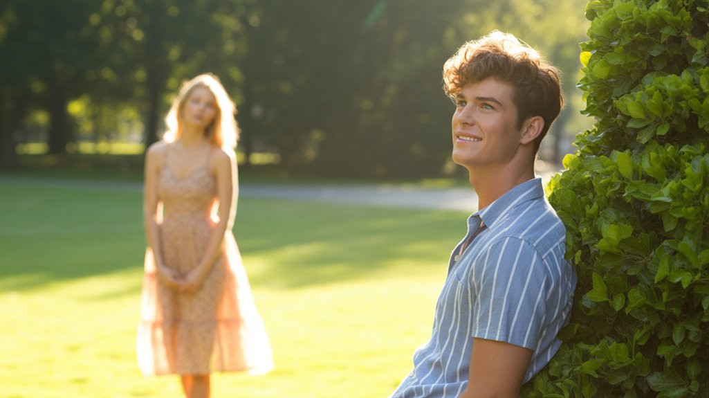 attraction and admiration expressed