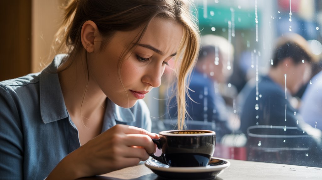 avoiding connection or discomfort