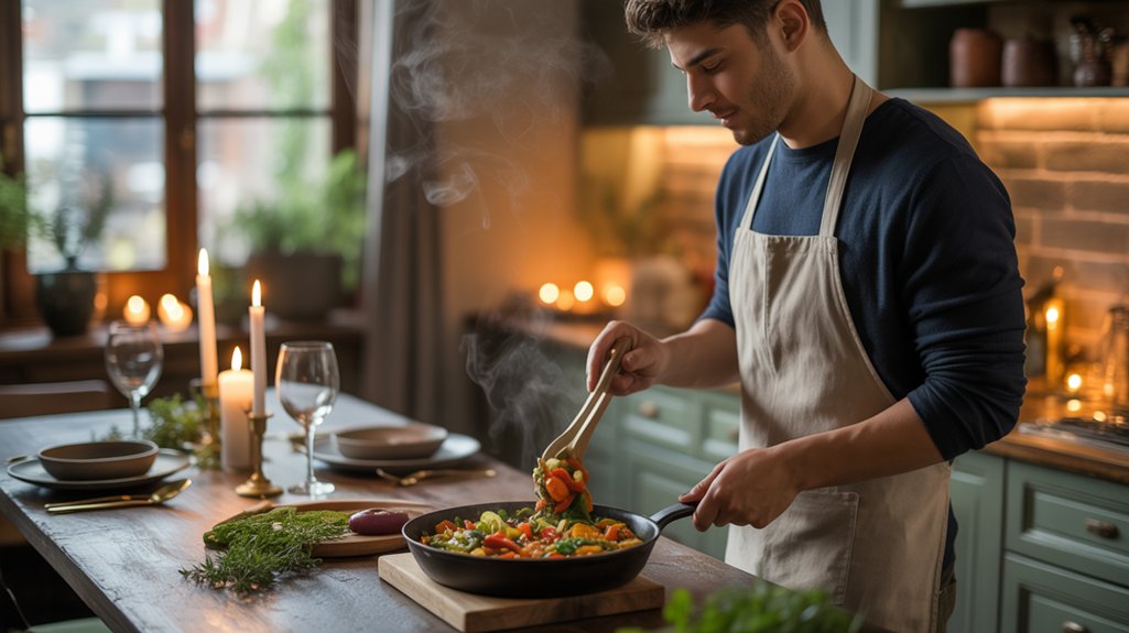 caring gesture of affection