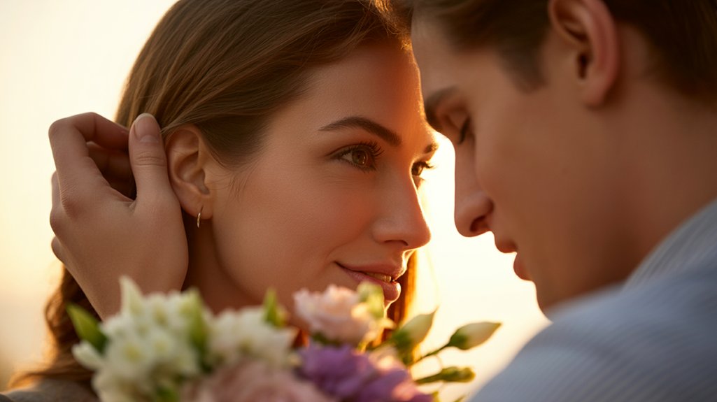 complimenting her personal fragrance