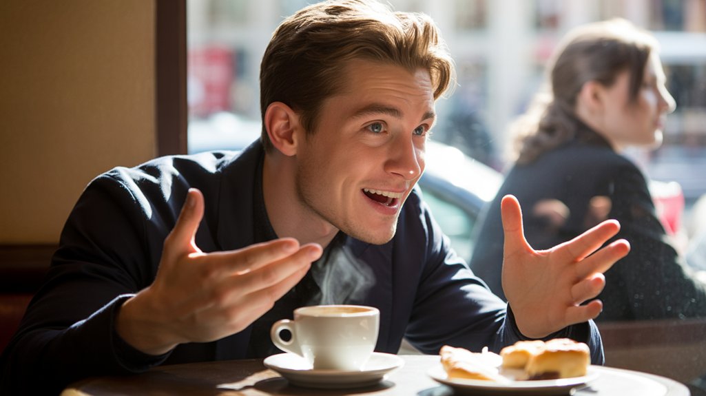 excessive enthusiasm indicates interest