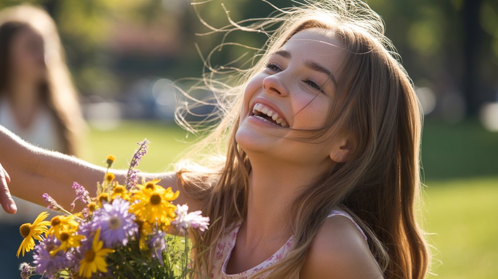 expresses deep affection