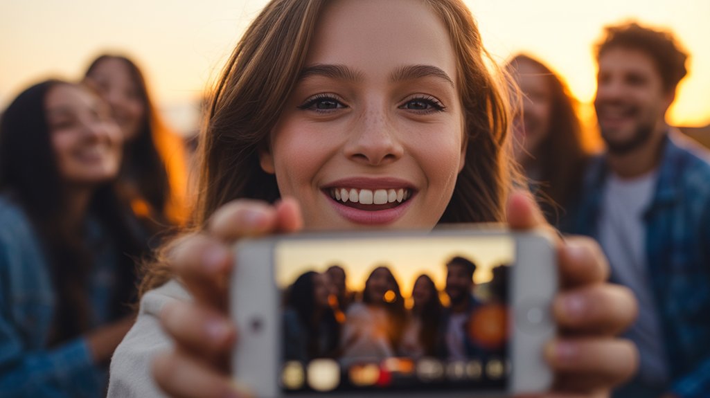 expressing interest or affection