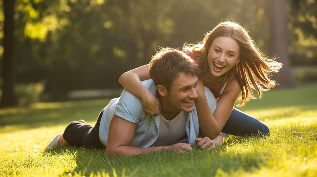 flirtatious teasing and bonding