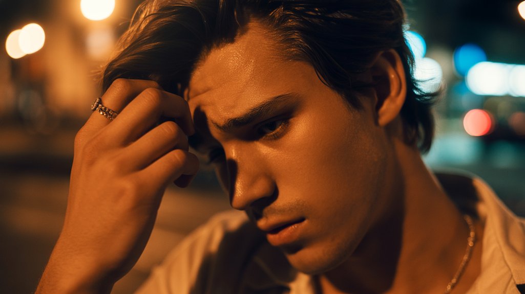 flirting or nervous habit