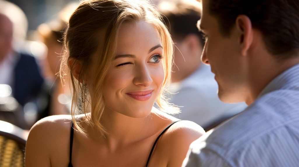 flirting or playful interest