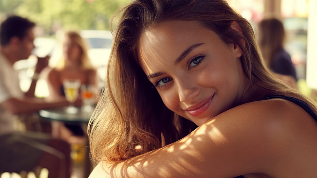 flirty or friendly greeting