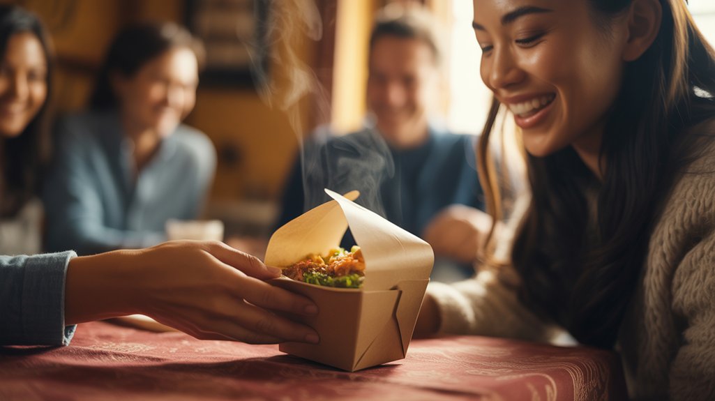 friendly gesture of affection