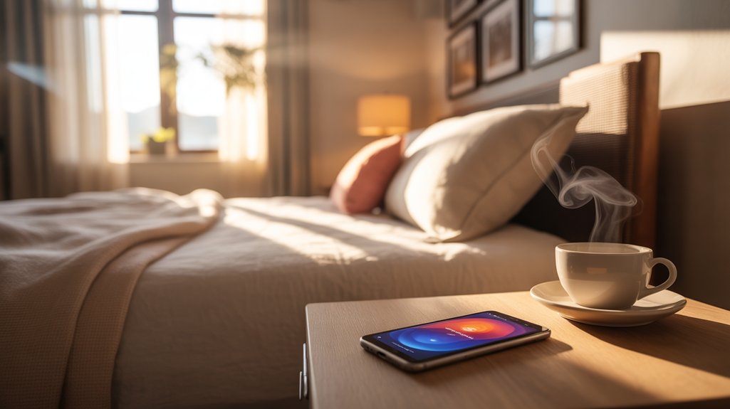 friendly morning gesture