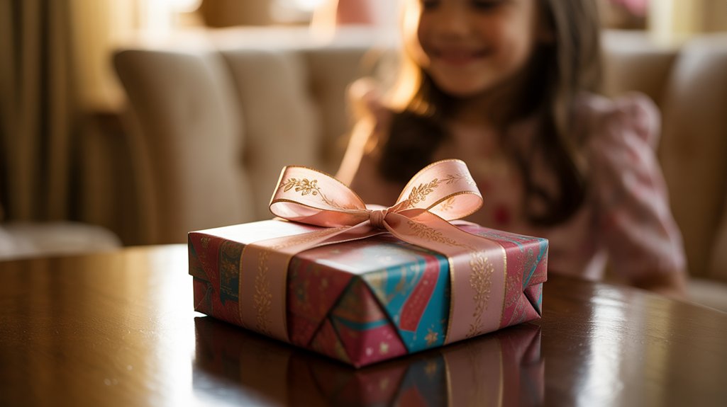 gift signifies her affection