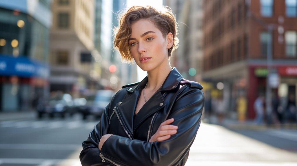 girl with masculine traits