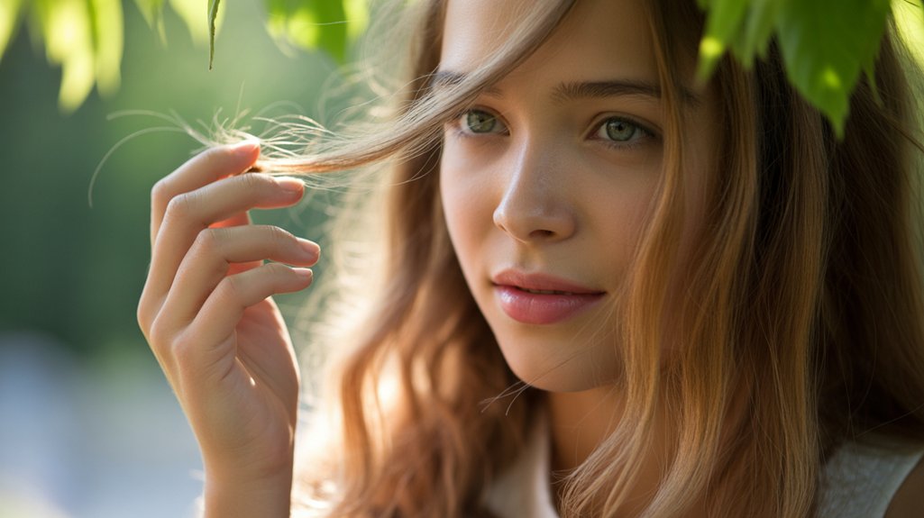 hair touching signals attraction