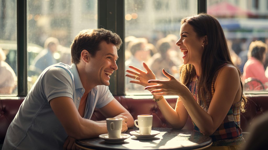 he enjoys your company