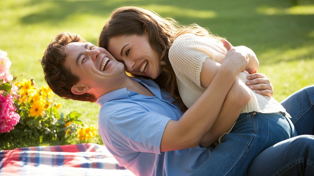 humor indicates emotional connection