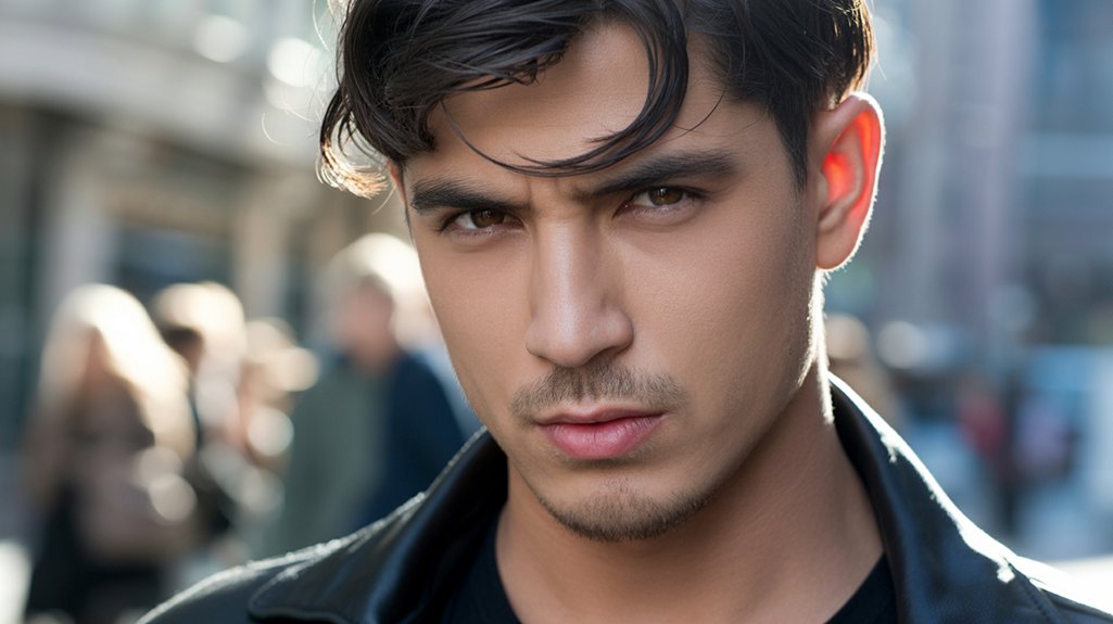 intense interest without friendliness