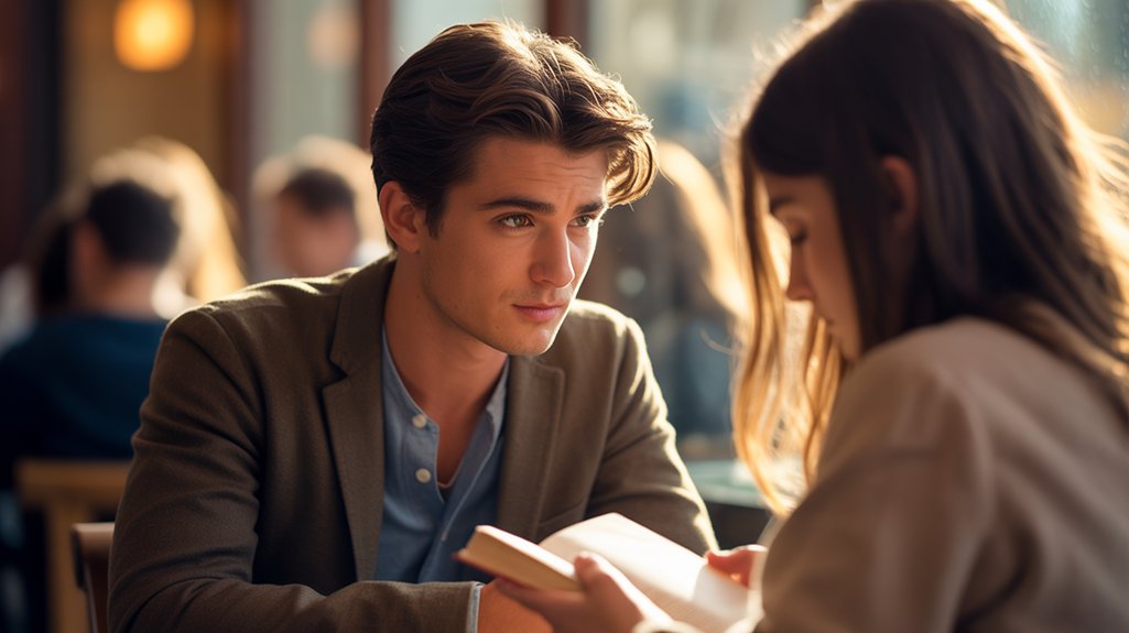 intense silent interest expressed