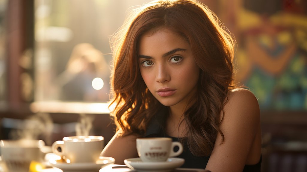 interpreting her gaze intrigue