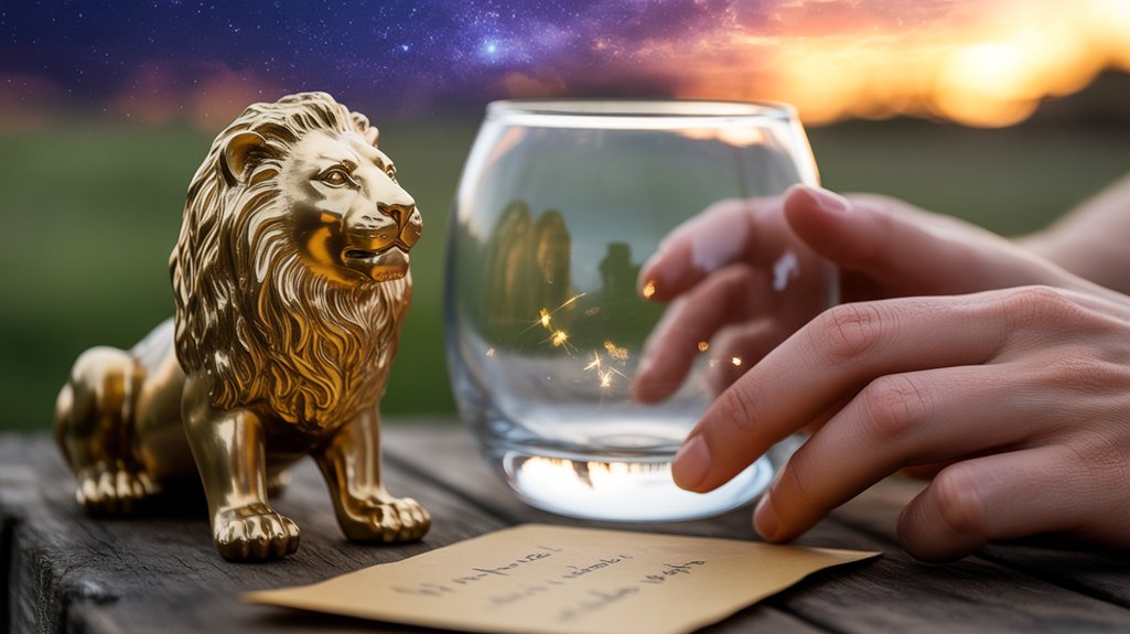 leo man shows affection