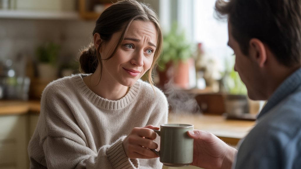 motherly behavior from her