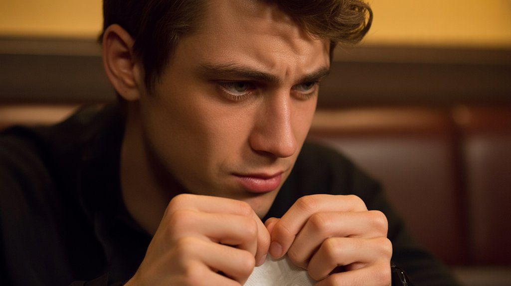 nervous behaviors on dates