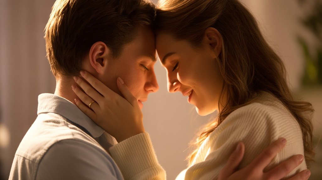 physical affection and attraction