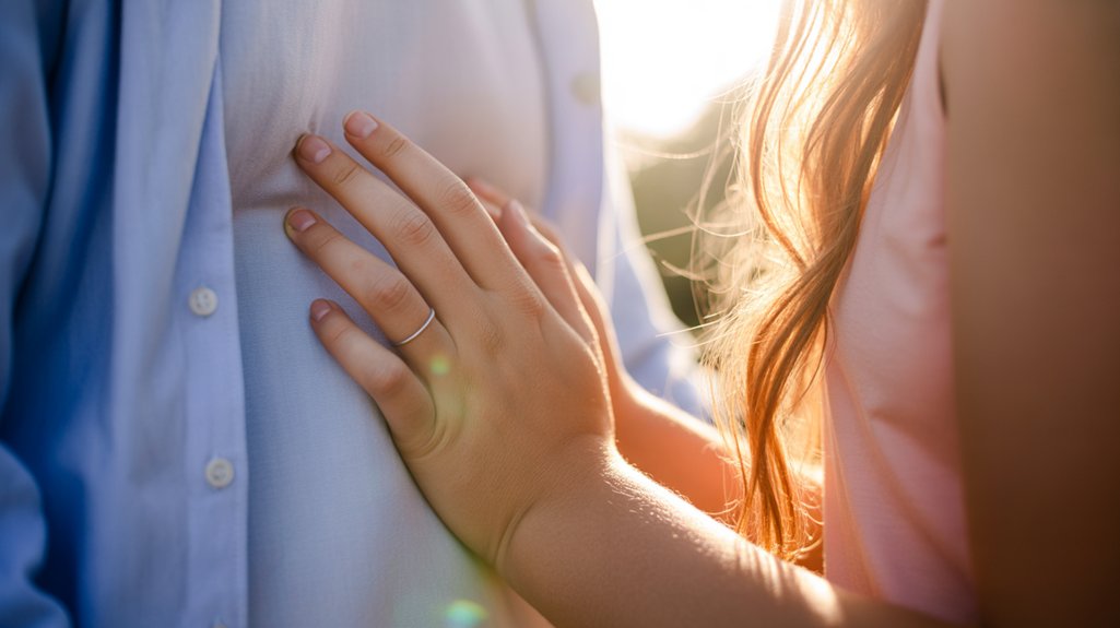 physical affection or interest