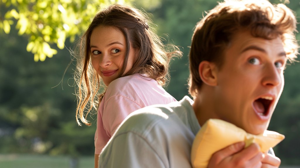 playful affection or interest