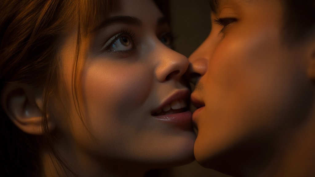 playful intimacy or flirting