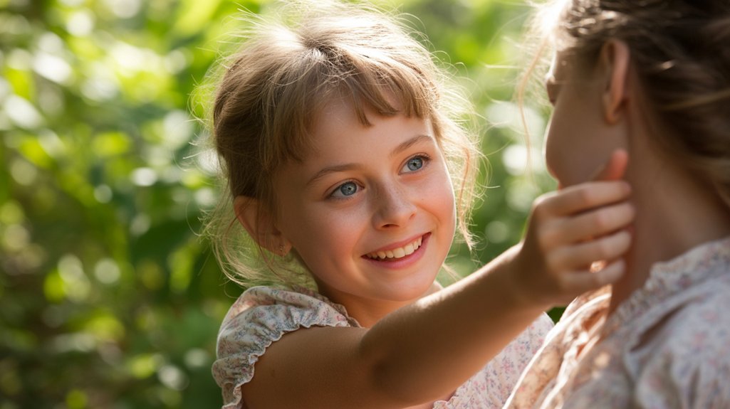 playful or flirtatious gesture