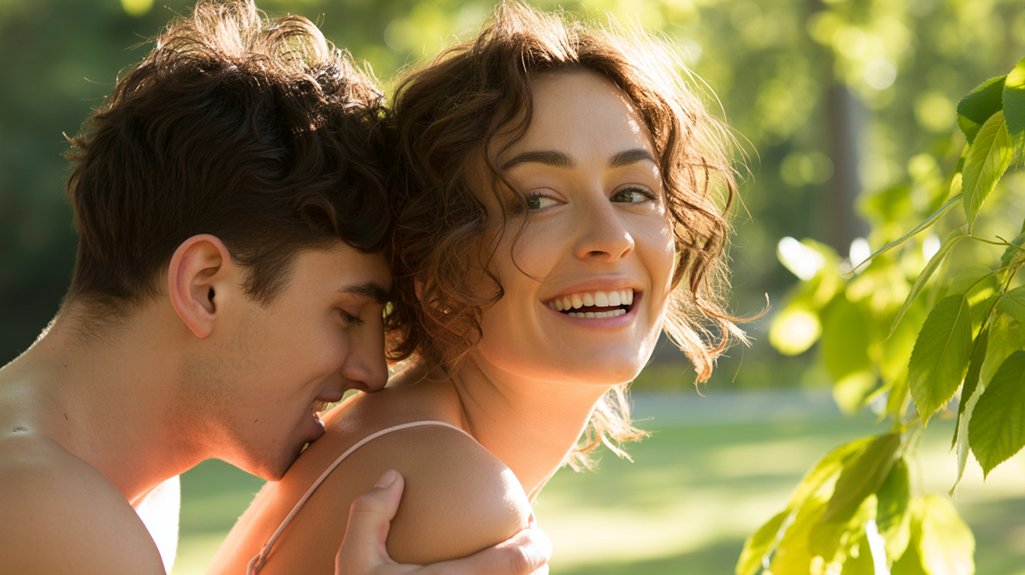 playful physical affection