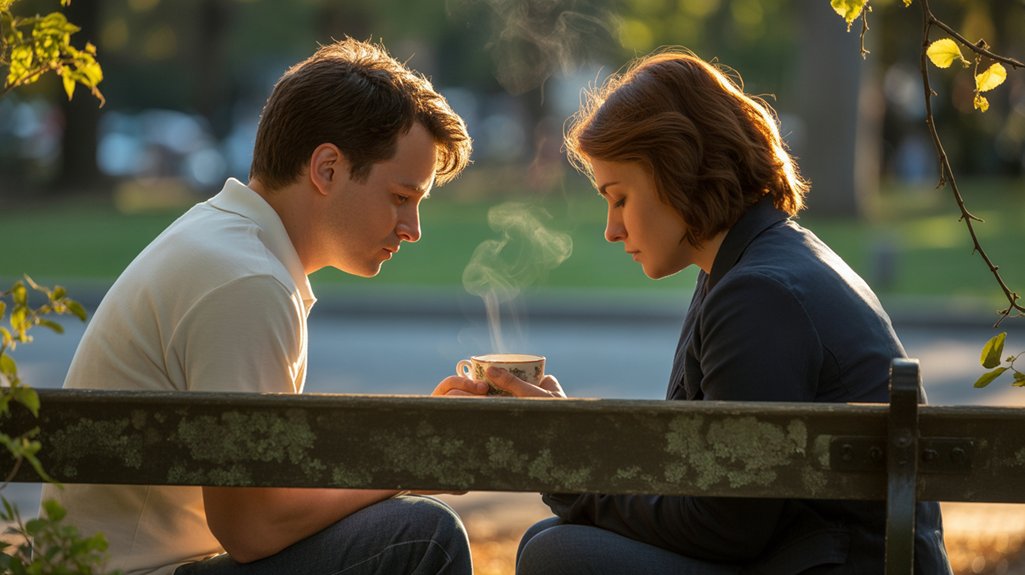 quiet connection blossoms naturally