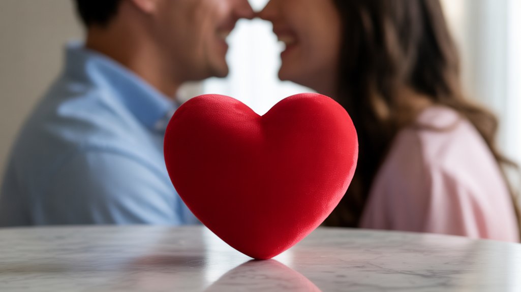 romantic feelings indicated