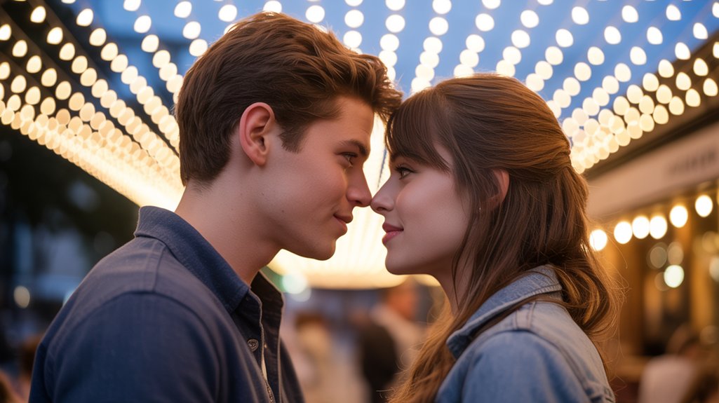 romantic interest established early