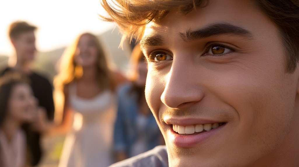 romantic interest expressed verbally