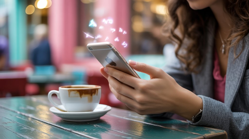 showing interest and affection