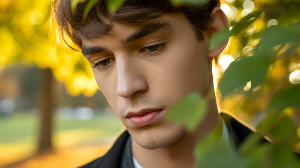 shyness or deep contemplation