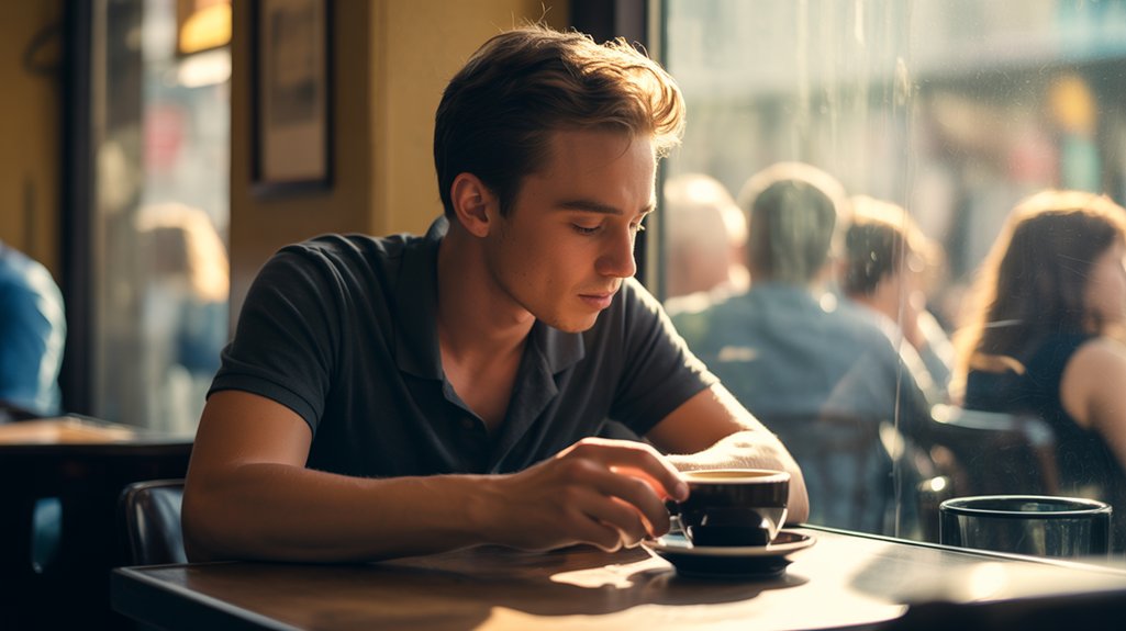 shyness or disinterest signal