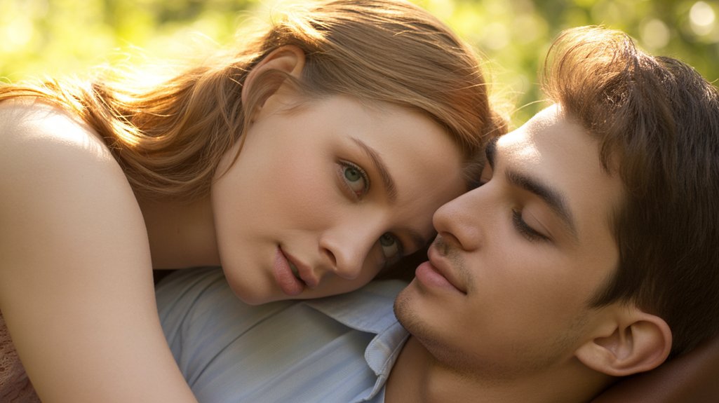 sign of affection and trust