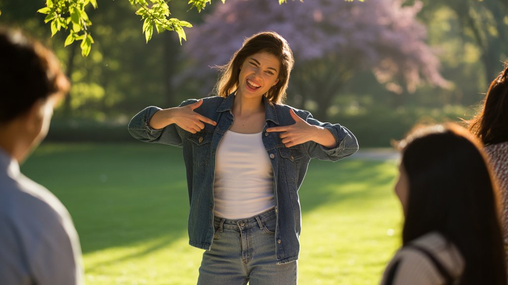 unusual communication or expression