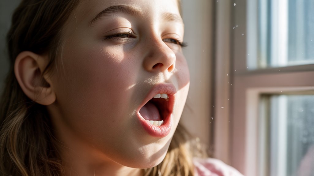 yawning girl potential signals